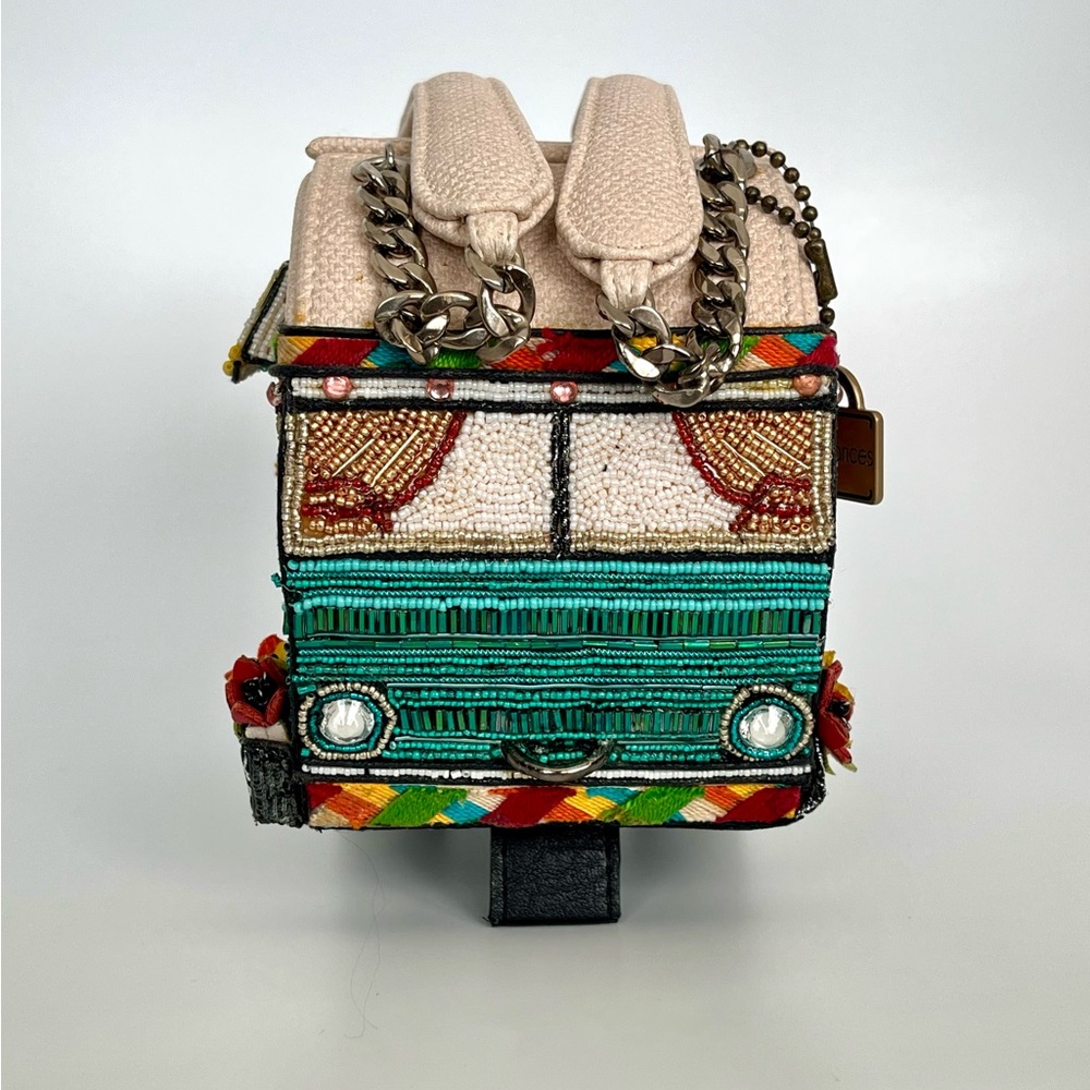 Beaded Camper Mini Bag by Mary Frances - Picture 5 of 16
